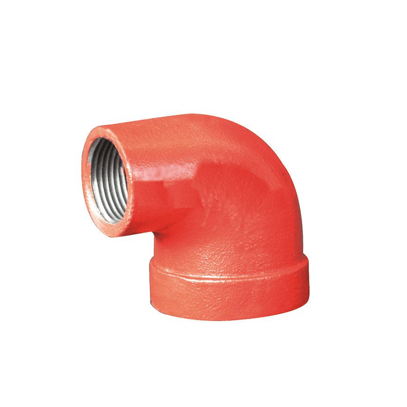 90 degree threaded reducing elbow