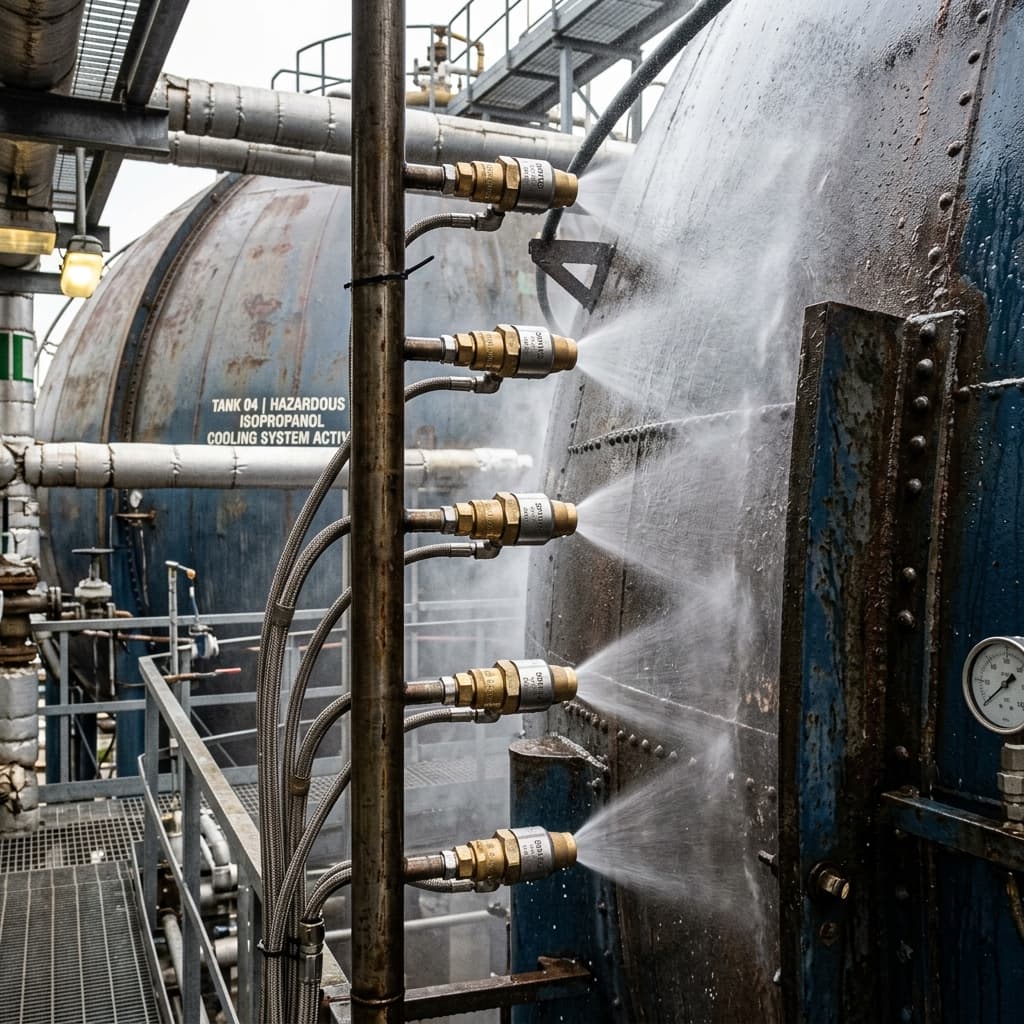 Medium Velocity Water Spray System