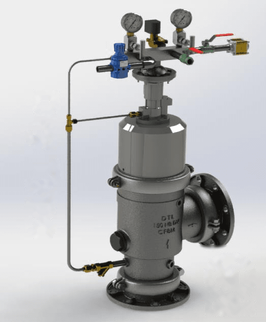 PD-SS cast stainless steel deluge valve with dry pilot trim
