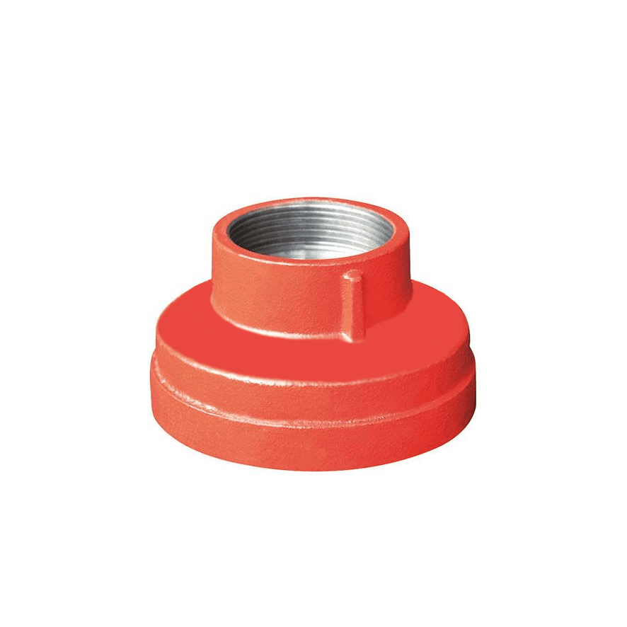 Threaded concentric reducer
