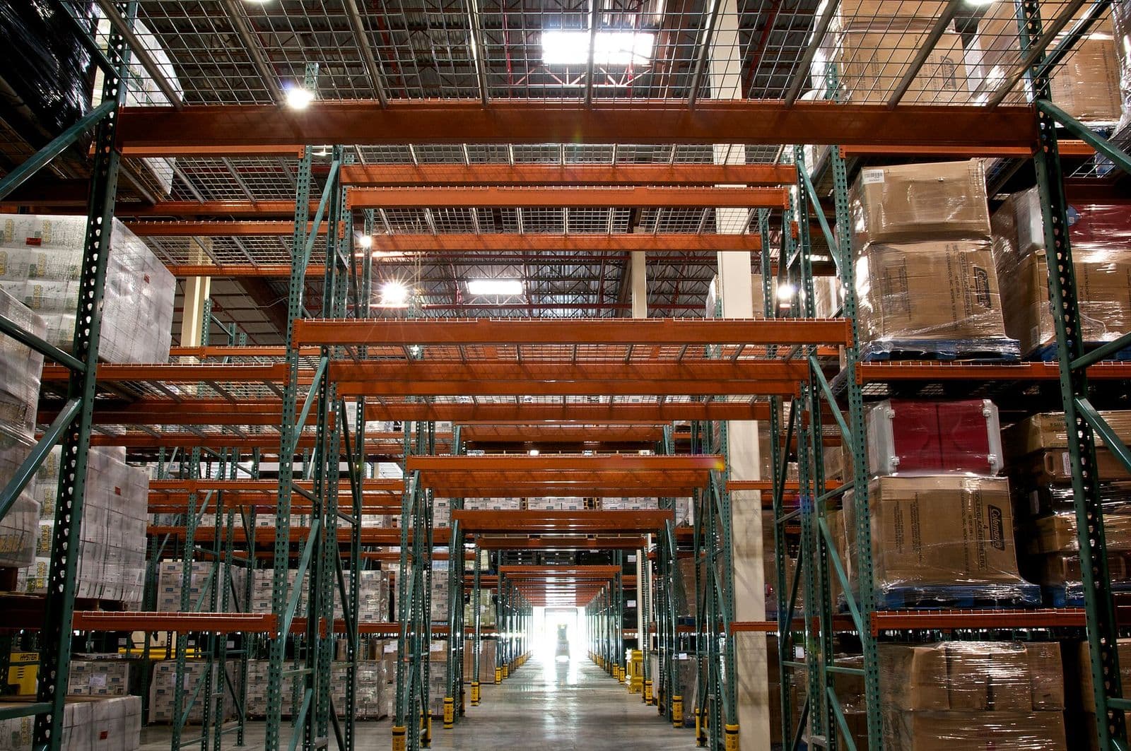 Warehouse racking